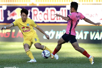 Vòng 2 V-League 2022: HAGL để Hồng Lĩnh Hà Tĩnh cầm hoà trên sân Pleiku