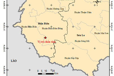 Điện Biên: Động đất 4,5 độ gây ảnh hưởng đến người dân