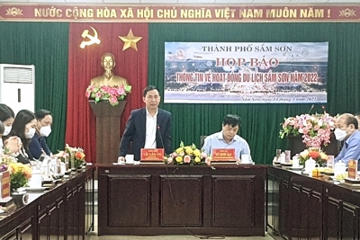 TP Sầm Sơn dự kiến đón 3,5 triệu lượt khách du lịch trong năm 2022