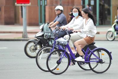 Đề xuất thí điểm dịch vụ xe đạp đô thị tại Hà Nội