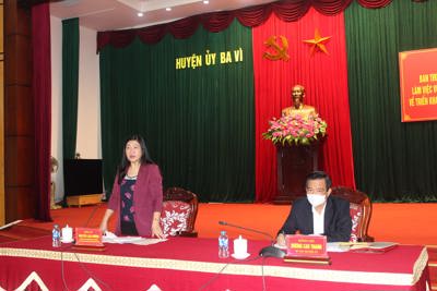 MTTQ huyện Ba Vì: Phấn đấu góp phần đưa huyện về đích nông thôn mới