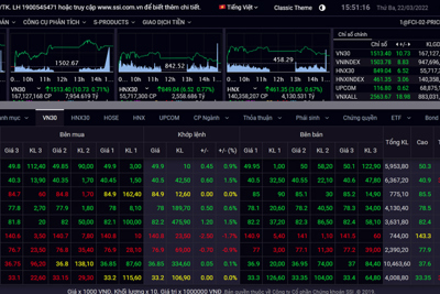 Chứng khoán hôm nay 22/3: Nhóm nhỏ và vừa vẫn nóng, VN-Index tăng điểm tốt