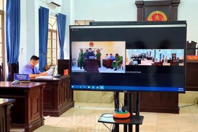 TP Hồ Chí Minh xét xử phiên tòa trực tuyến đầu tiên