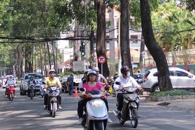 Hạn chế xe vào trung tâm TP Hồ Chí Minh trong 2 ngày cuối tuần