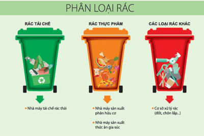 Đà Nẵng: Thực hiện phân loại rác tại nguồn trên toàn địa bàn