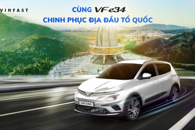 100 xe VF e34 sắp khởi động hành trình chinh phục địa đầu Tổ quốc