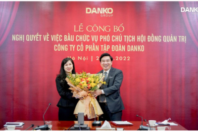 Bà Trần Thị Thu Thủy  làm Phó Chủ tịch Hội đồng Quản trị Danko Group