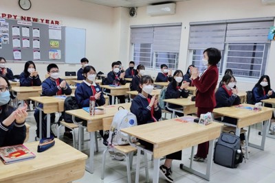 Ngành giáo dục quận Thanh Xuân: Phát huy mô hình phòng học “2 trong 1”