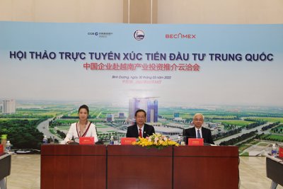 Becamex IDC xúc tiến đầu tư Trung Quốc