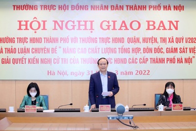 Chủ tịch HĐND TP Hà Nội: Lan tỏa hiệu quả hoạt động cơ quan dân cử