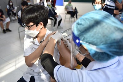 Quận Thanh Xuân: Sẵn sàng tiêm vaccine cho trẻ từ 5-11 tuổi