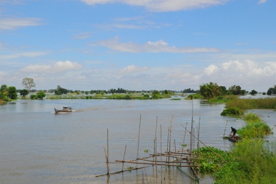 Vận hành trạm quan trắc lưu lượng nước thượng nguồn sông Mekong
