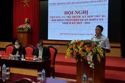 Hà Nội: Không ngừng nâng cao chất lượng giải quyết kiến nghị của cử tri