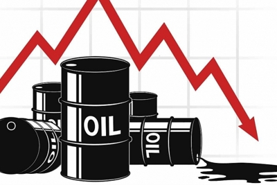 Giá xăng dầu sụt giảm mạnh
