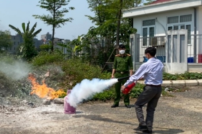 Thanh Trì tiếp tục triển khai khu dân cư an toàn phòng chống cháy nổ 