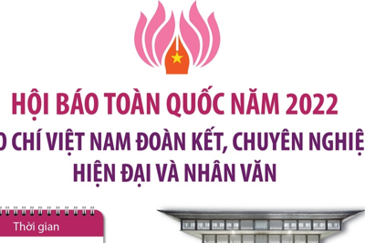 Báo chí Việt Nam đoàn kết, chuyên nghiệp, hiện đại và nhân văn