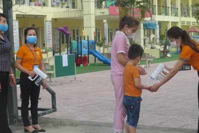 Gần 20.000 trẻ mầm non huyện Thường Tín phấn khởi trong ngày tựu trường