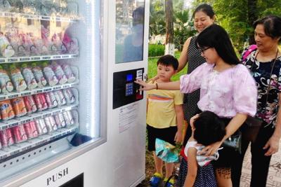 Hà Nội: Triển khai lắp đặt máy bán hàng tự động tại các điểm công cộng