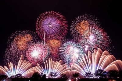 Bắn pháo hoa  15 phút chào mừng Lễ hội Hoa Phượng Đỏ - Hải Phòng 2022