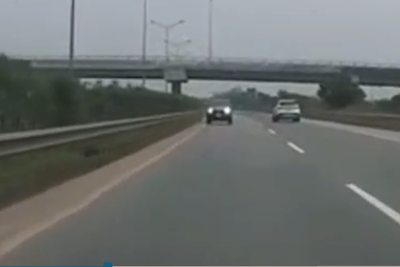 Phạt 17 triệu tài xế đi ngược chiều trên cao tốc Nội Bài - Lào Cai