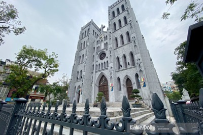 [Ảnh] Vẻ đẹp mới của Nhà thờ Lớn ở Hà Nội