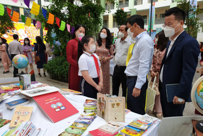Quận Ba Đình: Lan tỏa văn hóa đọc sách trong trường học, cộng đồng