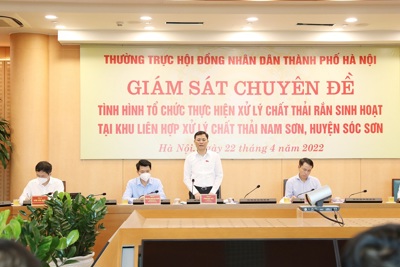 Khu LHXLCT Nam Sơn: Sớm thu hồi dự án xử lý rác không triển khai 