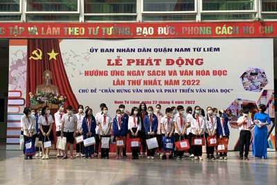 Quận Nam Từ Liêm phát động Ngày Sách và Văn hoá đọc Việt Nam 
