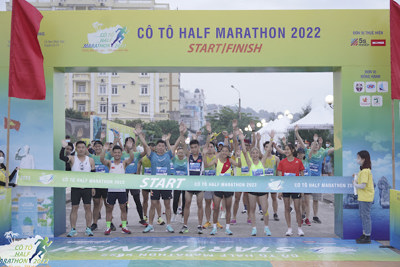 Giải chạy Cô Tô Half Marathon 2022 kích cầu du lịch