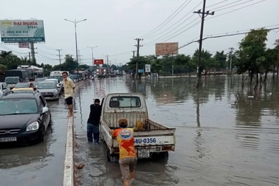 Chủ tịch TP Thuận An nói gì về đại lộ Bình Dương ngập nặng sau mưa?