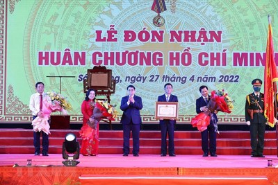 Thủ tướng Chính phủ trao Huân chương Hồ Chí Minh cho tỉnh Sóc Trăng