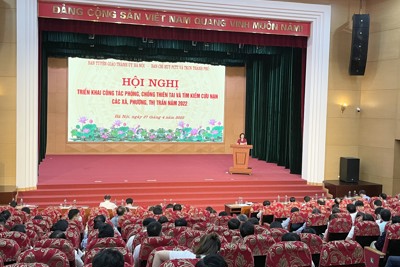 Hà Nội: Triển khai công tác phòng chống thiên tai tới các xã, phường