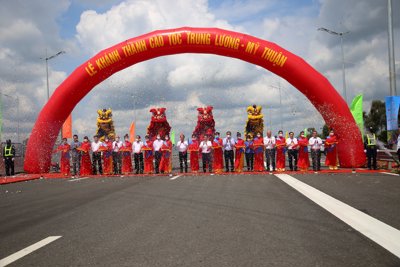 Khánh thành dự án cao tốc Trung Lương – Mỹ Thuận