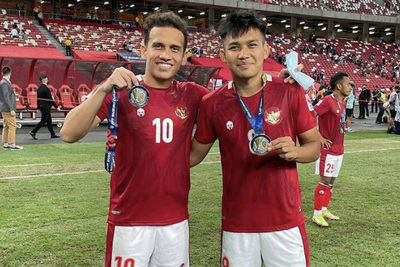 U23 Indonesia hội đủ quân mạnh nhất đối đầu với U23 Việt Nam