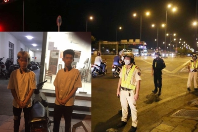 Hà Nội: Tạm giữ 30 "quái xế" náo loạn phố trong 2 ngày nghỉ lễ