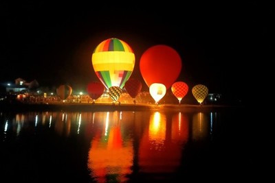 Hà Tĩnh: Rực rỡ lễ hội khinh khí cầu chào mừng SEA Games 31 