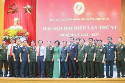 Hội Cựu chiến binh quận Thanh Xuân: Tham gia xây dựng Đảng, chính quyền vững mạnh