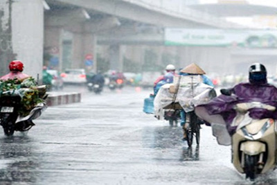 Dự báo thời tiết ngày 8/5: Các tỉnh Bắc Bộ và Hà Nội có mưa dông