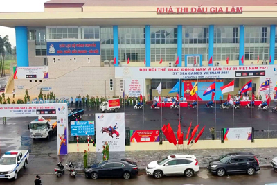 Huyện Gia Lâm đảm trật tự an toàn giao thông nhân dịp SEA Games 31