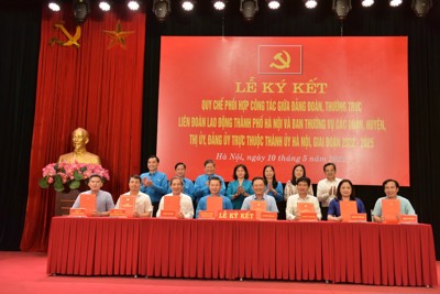 Hà Nội: Tập trung củng cố, xây dựng tổ chức công đoàn vững mạnh