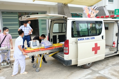 Huyện Sóc Sơn thành lập 2 tổ cấp cứu cơ động phục vụ SEA Games 31
