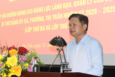 Hà Nội: 237 Bí thư Đảng ủy cấp xã được bồi dưỡng nâng cao năng lực