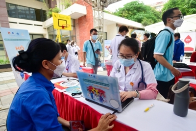 Hà Nội khám sức khoẻ miễn phí cho hơn 3000 tình nguyện viên SEA Games 31