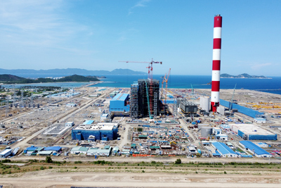 Cận cảnh Nhà máy nhiệt điện BOT Vân Phong 1 với tổng vốn 2,58 tỷ USD