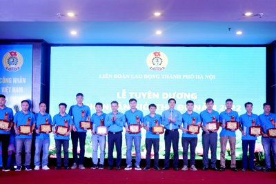 Hà Nội: Tuyên dương 100 “Công nhân giỏi Thủ đô” năm 2022