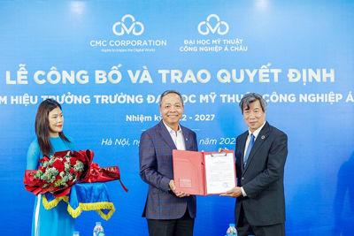 CMC bổ nhiệm Hiệu trưởng trường Đại học Mỹ thuật Công nghiệp Á Châu