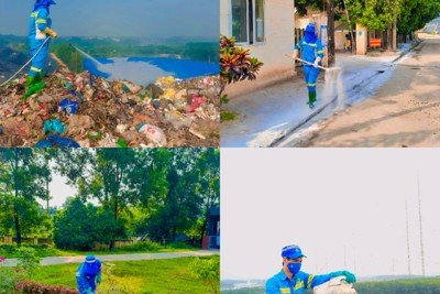 Khu xử lý chất thải Xuân Sơn: Góp phần đảm bảo vệ sinh môi trường