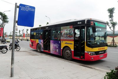 Hà Nội mở rộng vùng phục vụ xe buýt ra các huyện ngoại thành