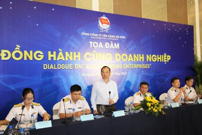 Tân cảng Sài Gòn đồng hành cùng doanh nghiệp phát triển giải pháp logistics 
