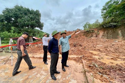 Sạt lở đất khiến 3 người dân ở tỉnh Thái Nguyên thiệt mạng